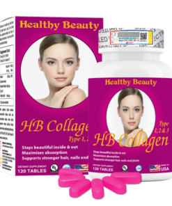 HB Collagen Type 1,2&3 - Bổ sung Collagen giúp đẹp da khỏe khớp
